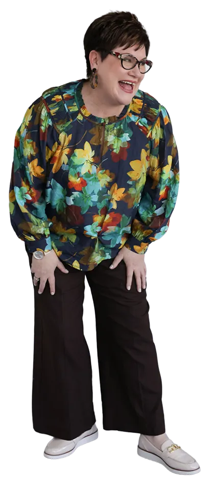 Kerri Price smiling, standing Kerri Price smiling, standing